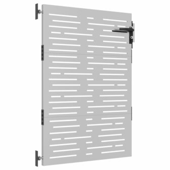Poort 85x125 cm vierkant cortenstaal 3