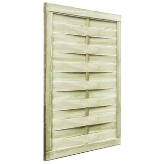 Poort 100x125 cm groen ge&iuml;mpregneerd grenenhout 2