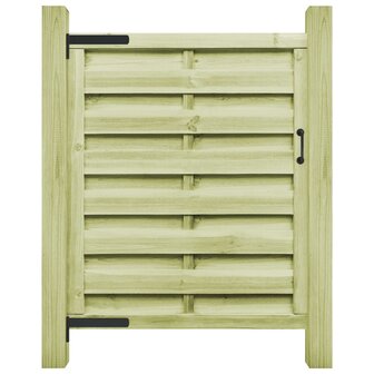 Poort 100x125 cm ge&iuml;mpregneerd grenenhout groen 2