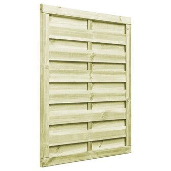 Poort 100x125 cm ge&iuml;mpregneerd grenenhout groen 3