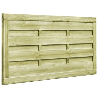 Poorten 2 st 150x75 cm ge&iuml;mpregneerd grenenhout groen 5