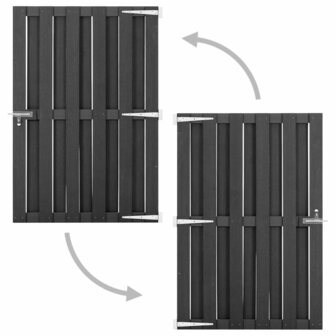 Poort 100x150 cm HKC grijs 2