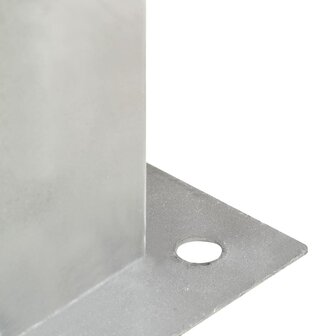 Paalankers 4 st 121 mm gegalvaniseerd metaal 6