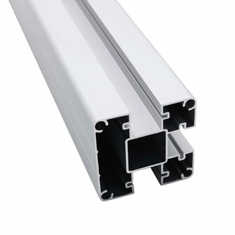 Schuttingpalen 3 st 185 cm aluminium 5