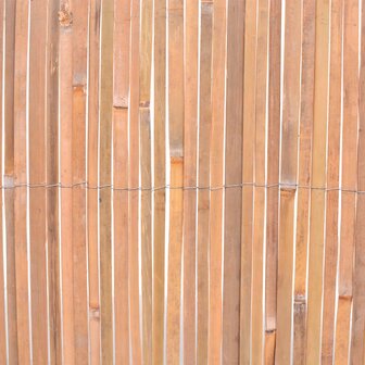 Schermen 2 st 100x400 cm bamboe 5