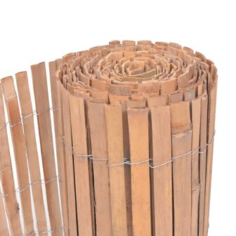 Schermen 2 st 100x400 cm bamboe 6