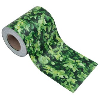 Tuinscherm 35x0,19 m PVC groen 4