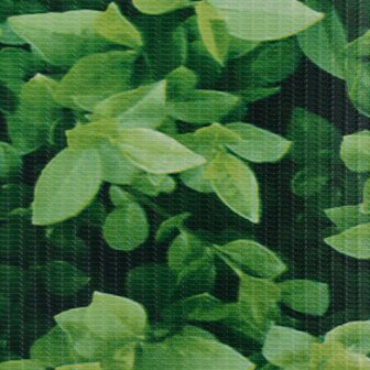 Tuinscherm 35x0,19 m PVC groen 6