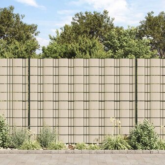 Tuinscherm 70x0,19 m PVC cr&egrave;mekleurig 1