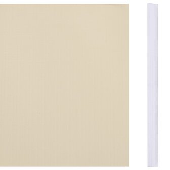 Tuinscherm 70x0,19 m PVC cr&egrave;mekleurig 8