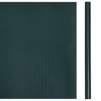 Tuinscherm 35x0,19 m PVC matgroen 3