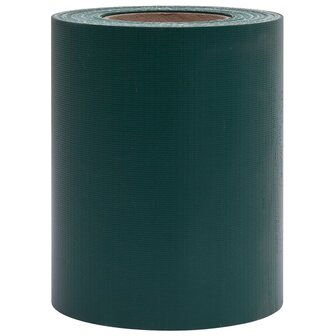 Tuinscherm 35x0,19 m PVC matgroen 4