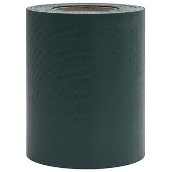 Tuinschermen 4 st 35x0,19 m PVC matgroen 3