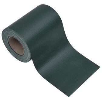 Tuinschermen 4 st 35x0,19 m PVC matgroen 4