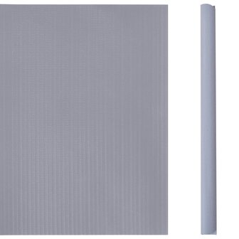 Tuinschermen 4 st 35x0,19 m PVC mat lichtgrijs 4