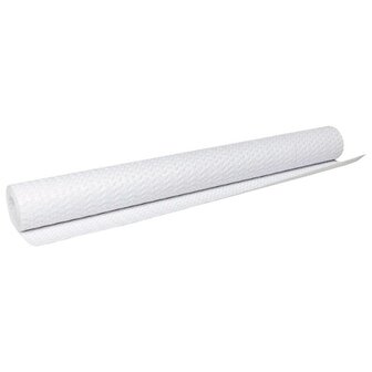 Balkonscherm 400x80 cm poly rattan wit 5