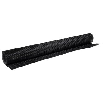 Balkonscherm 500x80 cm poly rattan zwart 5