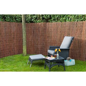 Nature Tuinscherm 1x3 m 10 mm dik wilgen 3
