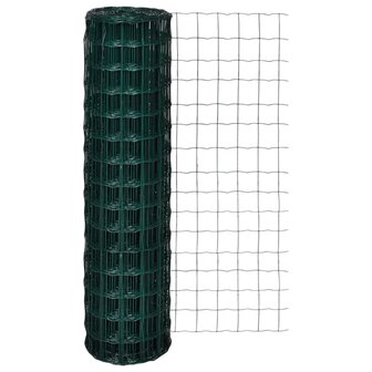 Euro hek 10x1,5 m staal groen 1