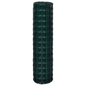 Euro hek 10x1,5 m staal groen 3