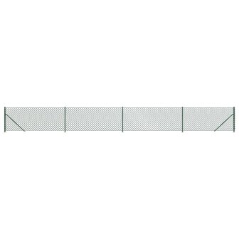 Gaashek met flens 0,8x10 m groen 2