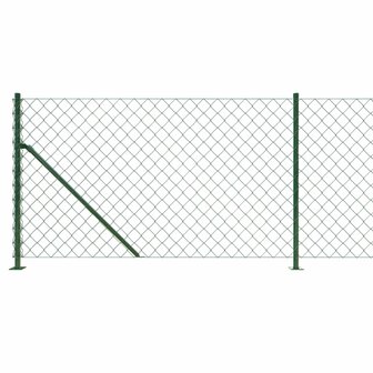 Gaashek met flens 0,8x10 m groen 4