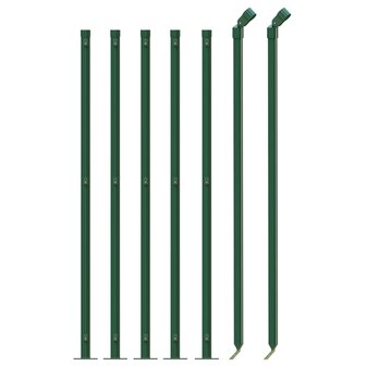 Gaashek met flens 1x10 m groen 3