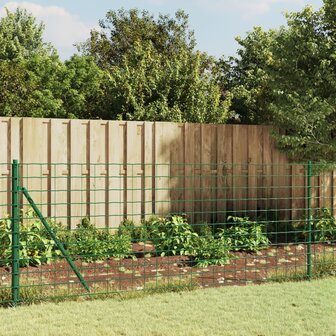 Draadgaashek 0,8x10 m gegalvaniseerd staal groen 1