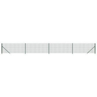 Draadgaashek met flens 0,8x10 m groen 2