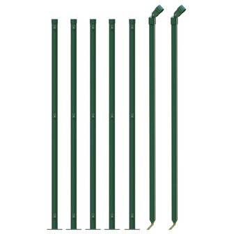 Gaashek met flens 1x10 m groen 3