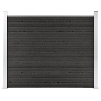 Schuttingpaneel 180x146 cm HKC grijs 1