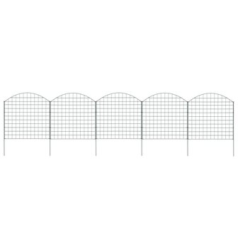 Schuttingset gebogen 77,5x78,5 cm groen 1