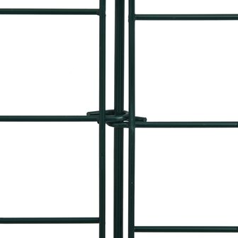 Schuttingset gebogen 77,5x78,5 cm groen 5