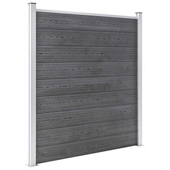 Schutting 872x186 cm HKC grijs 4
