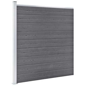 Schutting 1045x186 cm HKC grijs 2