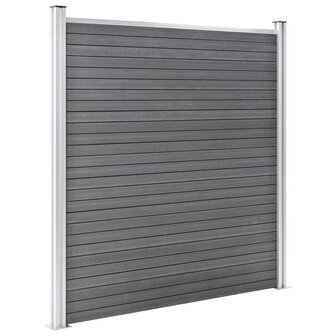 Schutting 1737x186 cm HKC grijs 5