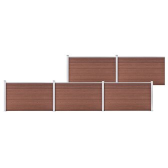 Schutting 872x106 cm HKC bruin 1