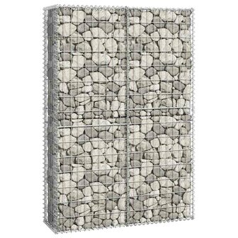Schanskorf met deksels 150x100x30 cm gegalvaniseerd draad  4