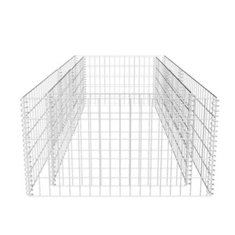 Gabion plantenbak 180x90x50 cm gegalvaniseerd staal 6