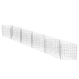 Gabion mand 300x30x50 cm gegalvaniseerd staal 2