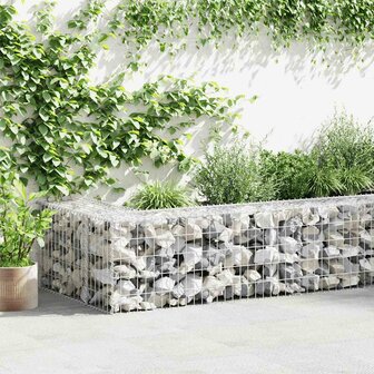 Gabion mand 100x50x50 cm gegalvaniseerd staal 1