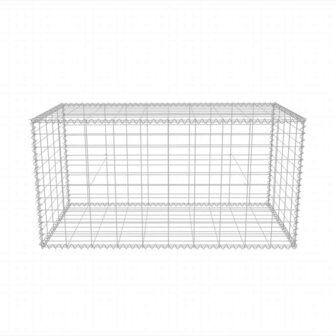 Gabion mand 100x50x50 cm gegalvaniseerd staal 4
