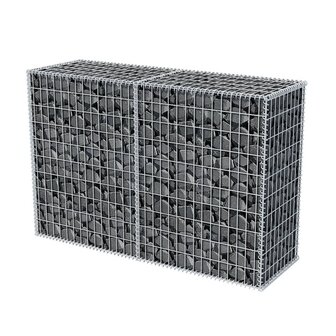 Gabion mand 150x50x100 cm gegalvaniseerd staal 3
