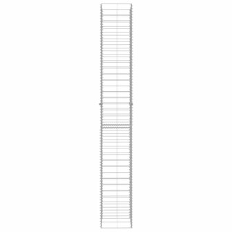 Schanskorven 3 st 25x25x197 cm gegalvaniseerd staal 4