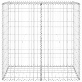 Schanskorfmuur met deksels 100x60x100 cm gegalvaniseerd staal  4