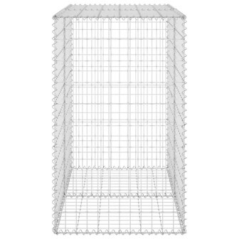 Schanskorfmuur met deksels 100x60x100 cm gegalvaniseerd staal  5