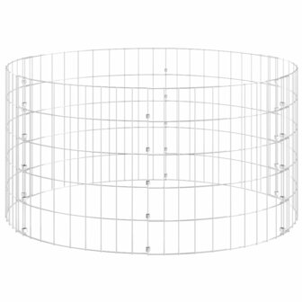 Gabion paal rond &Oslash;100x50 cm gegalvaniseerd staal 3