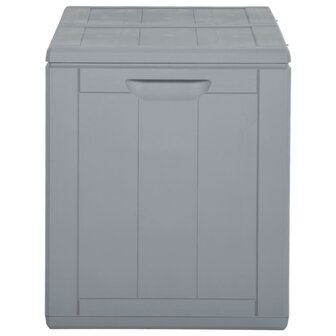 Tuinbox 180 L PP rattan grijs 3