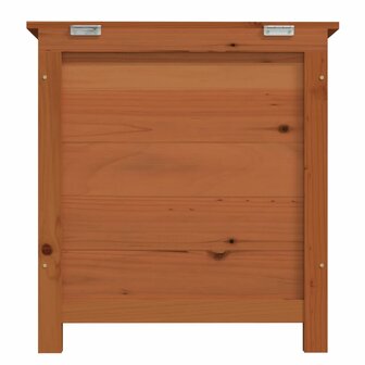 Kussenbox 50x50x56 cm massief vurenhout bruin 4