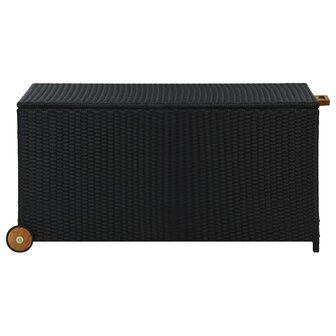 Tuinbox 120x65x61 cm poly rattan zwart 2